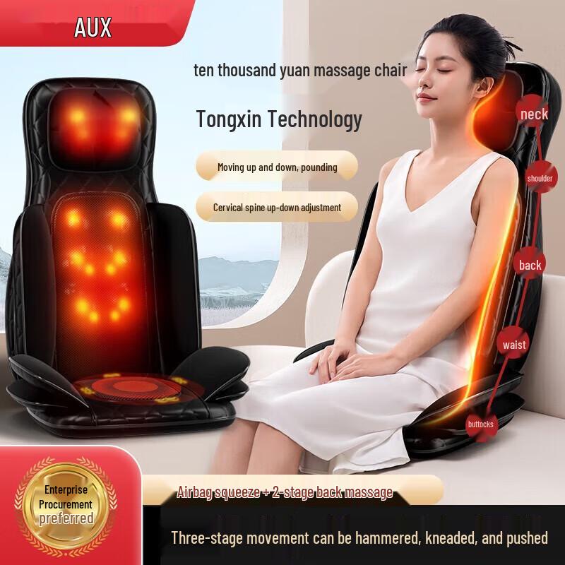 

AUX Full Back & Waist Massage Cushion
