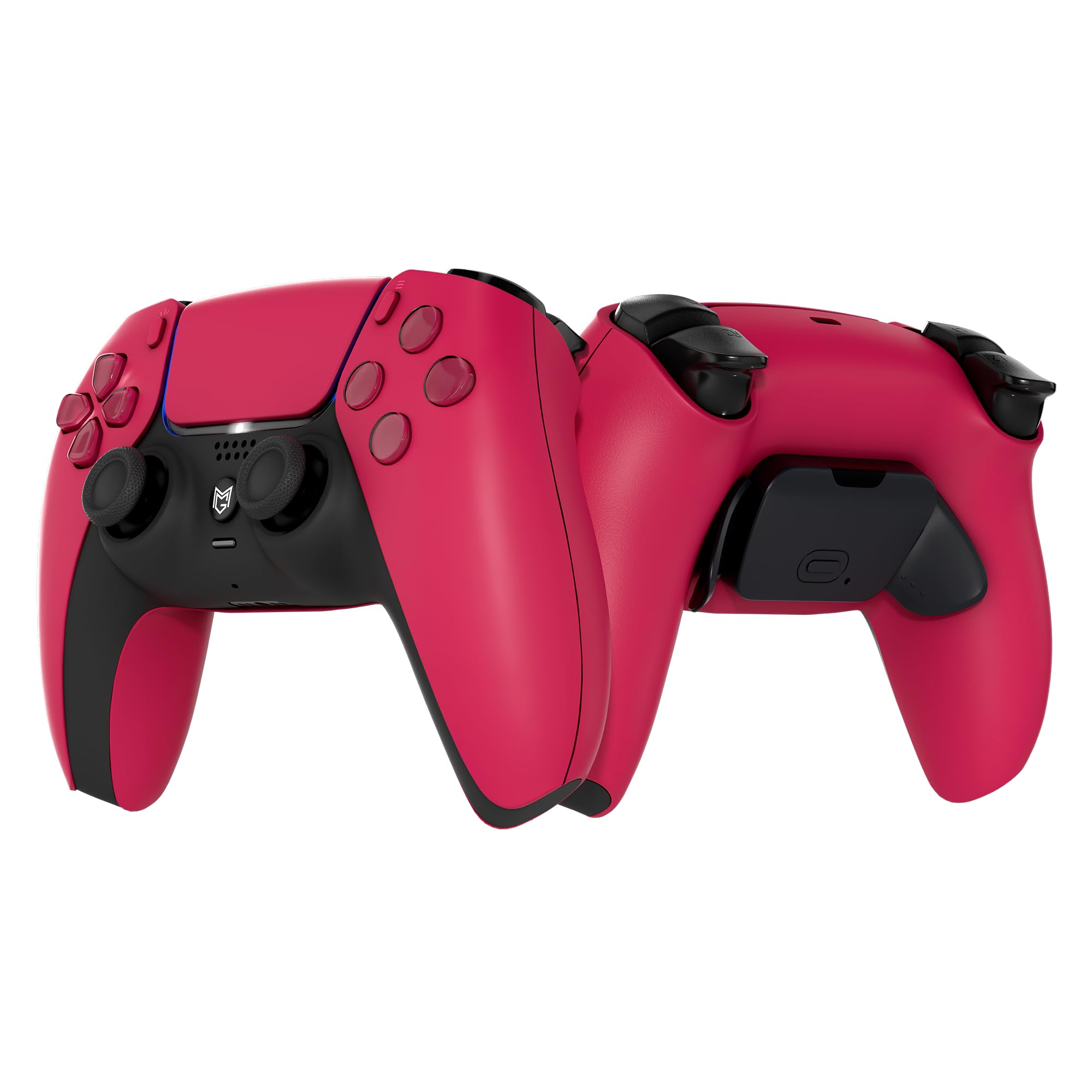 

Custom PS5 PC with rear remapping lightweight ideal for FPS 2 [MERKA.G] controller, compatible, compatible, paddles, function, type, (red, rears)