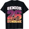 Senior Sunrise Class of 26 Design Funny T-Shirt
