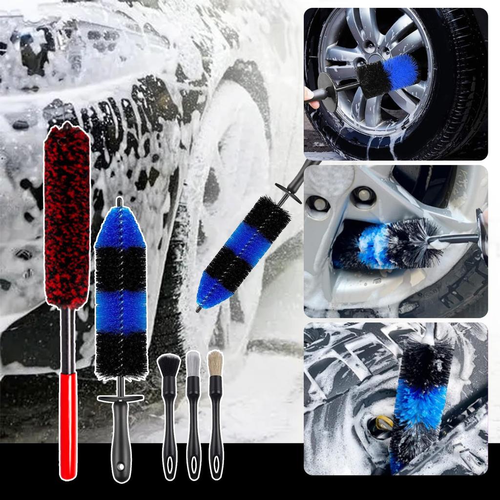 Wheel Wheel Car Wheel Brush Car Wash Wheel Cleaning Wheel Wash Wheel Cleaning Car Wash Brush for Wheels Brush, Brush, Wash, Set, Tool, Brush, Brush,