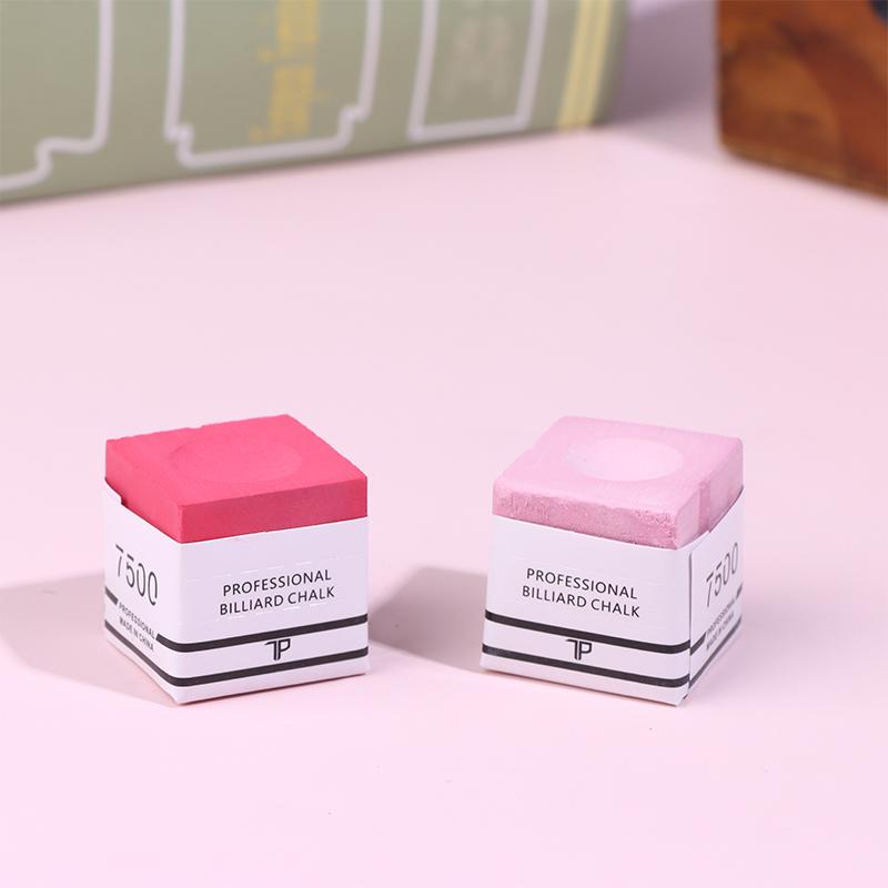 Quadratischer Tp7500 Billardkreide Rutschfestes Feinpulver Snooker Neutral Poolkreide Billardzubehör 5 Farben Verfügbar