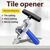 Professional Aluminum Alloy Glass Cutter With Ergonomic Handle For Precise Tile And Glass Cutting Tile Opener M4YD