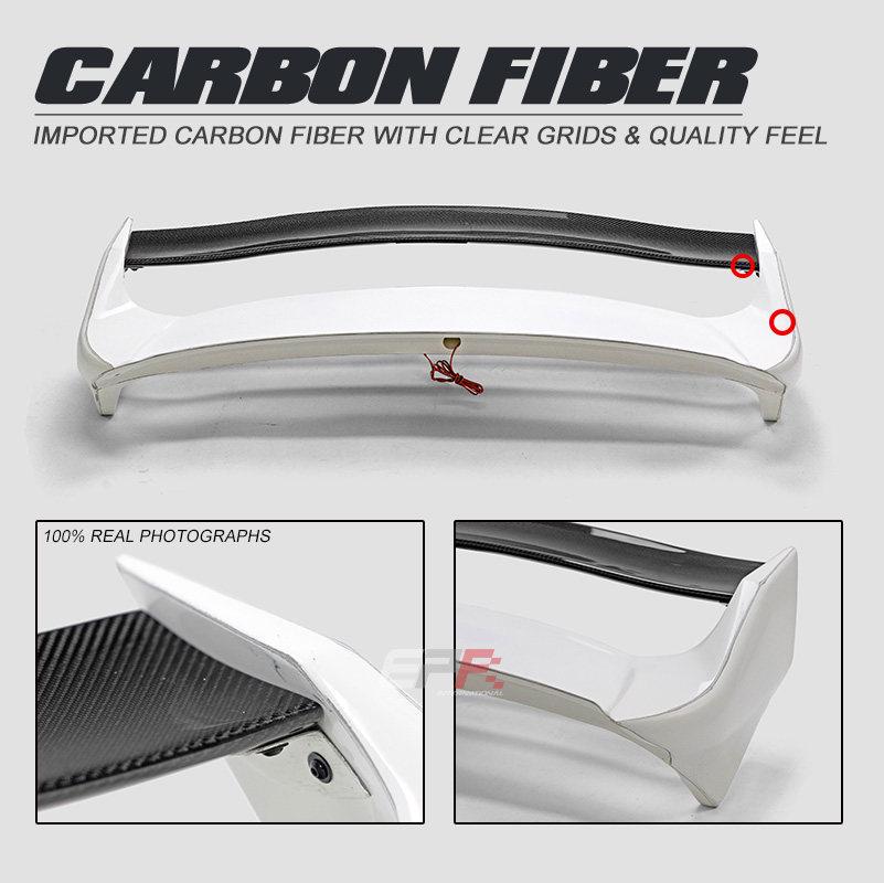 Carbon Fiber RS GT Roof Spoiler for Suzuki Swift