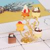 1/12 Dollhouse Miniature Food Groceries Supplies Fruit Stand Delicious Cakes Rack Kitchen Toys for Baby Kids