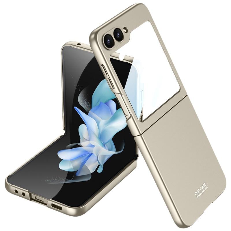 Ultra-thin Case for Samsung Galaxy Z Flip 6 Flip6 5G Shockproof Skin Feel with Front Screen Film Protective Cover