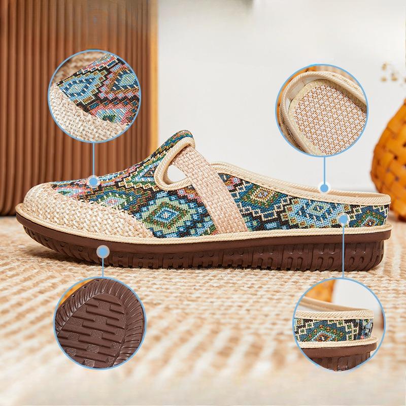 New Half-slipper Flip-top Slipper Soft-soled Casual Single Shoes