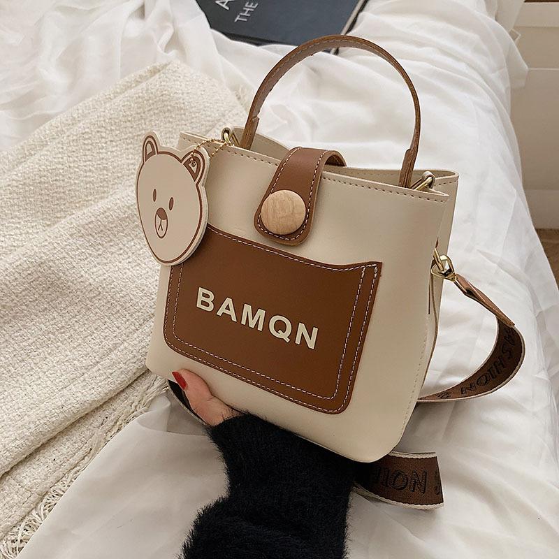 This year, the popular small bag ladies 2025 new trendy high-end bucket bag fashion handbag versatile messenger bag