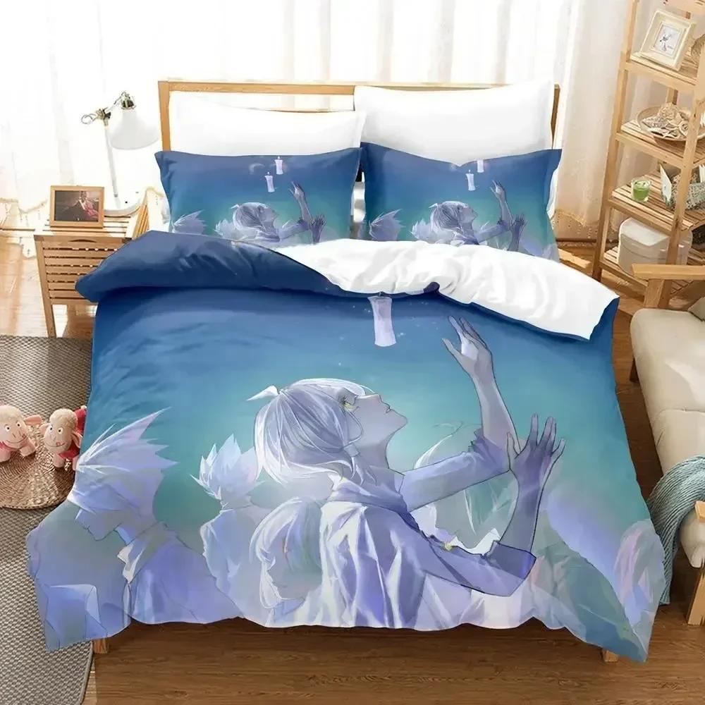 3D Spill SkyChildren of the Light Trykt Sengesett Dynetrekk Putetrekk Sengetøy Sett Laken Dynetrekk Full Queen King Size