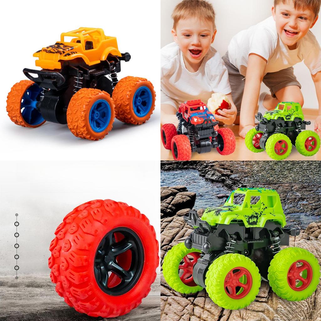 Childrens Off Road Inertia Vehicle With Durable Plastic Construction For Active Play