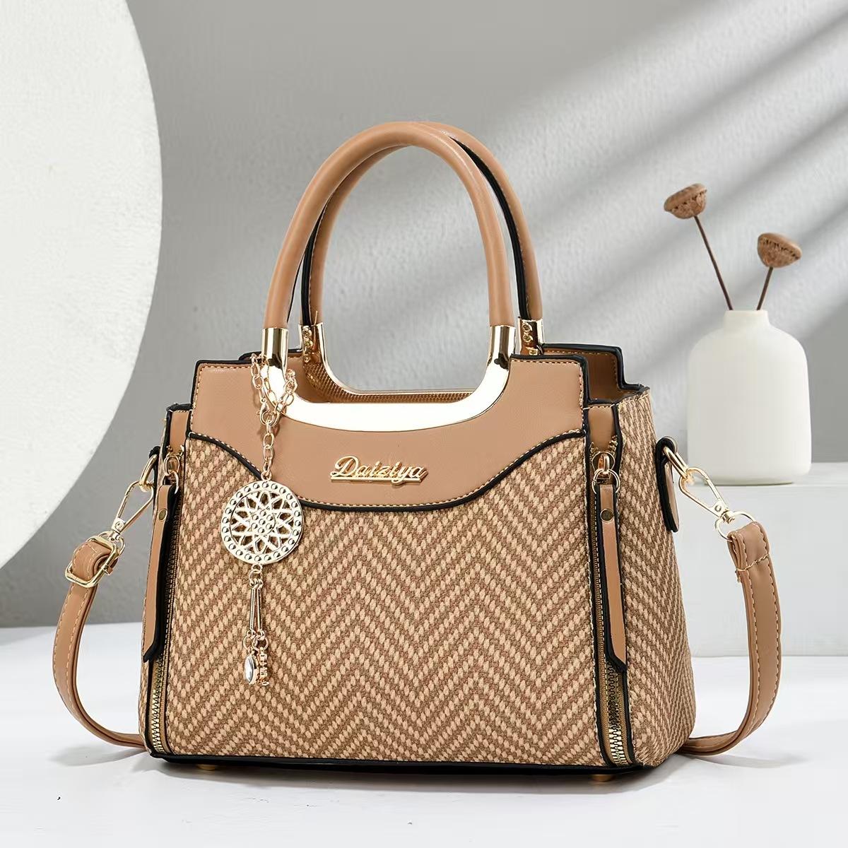 Retro Elegant Daily Ladies Bag, Chic Multiway Shoulder & Crossbody Casual Handbag