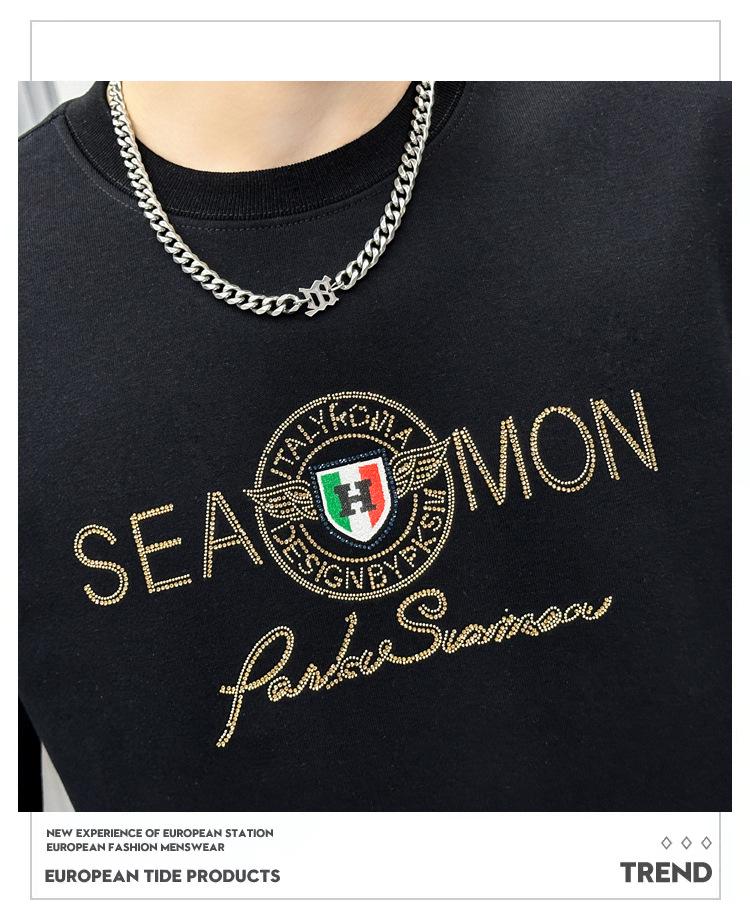 2023 Luxus Europäisches Herren-Sweatshirt: High-End, Streetwear, Frühjahr & Herbst Kollektion