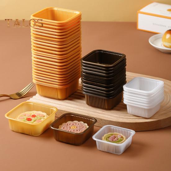 

100 шт., держатель для яичного желтка, широкий рот, многофункциональные, не содержащие бисфенола А, удобные противни для выпечки десертов, лунных тортов для дома