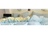 Cream Style Double-Layer Soft Yarn Duvet Cover Set for Double Beds - Ideal for Dorms and Homes