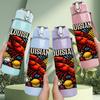 1PC Louisiana Crawfish Seafood 750ml Color Plastic Sports Water Bottle Leakproof Flip Straw Lid Suitable for Sports Office Home Use