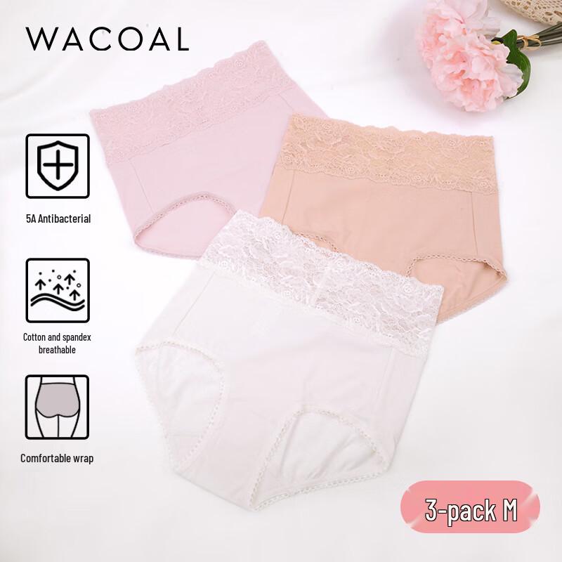 

Женские трусики с высокой талией, контролирующие живот, антибактериальные (3-Pack) M