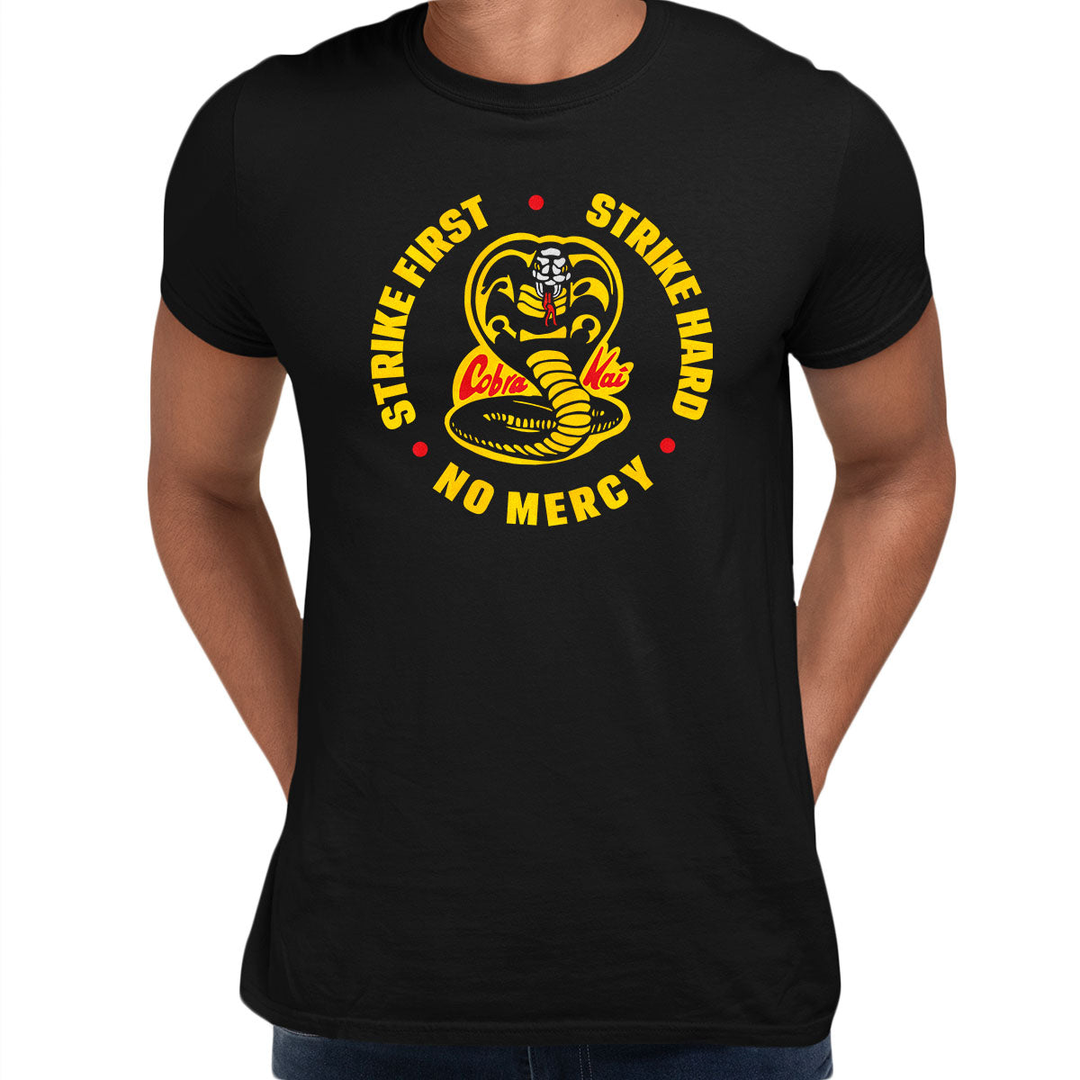

Cobra Kai Tee Karate Kid Movie Kung Fu Martial Arts Gift Unisex T-Shirt XXXL чорний