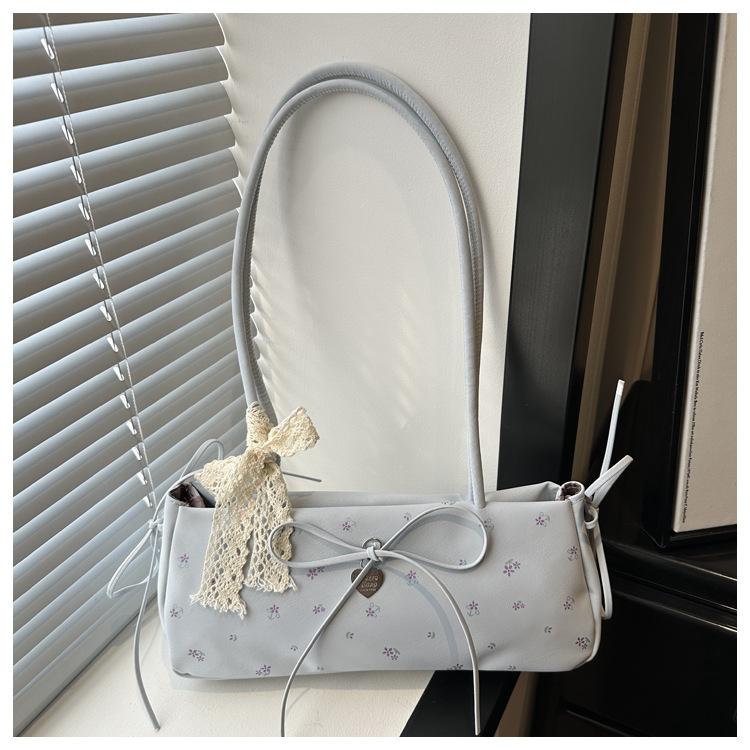 Nuova Borsa con Stampa di Nicchia Primavera Estate per Donne Versatile da Pendolare Borsa a Spalla Sottobraccio Borsa Fashion a Baguette