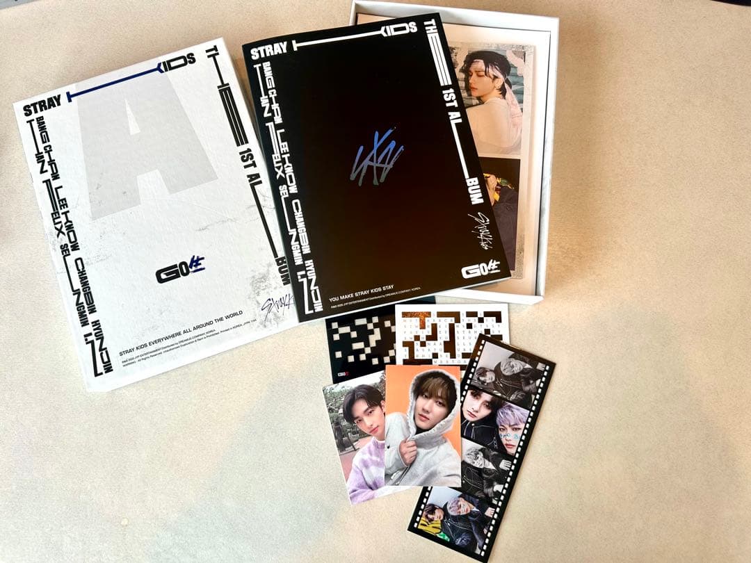 

[USED] Stray Kids 1st Album GO with bonus