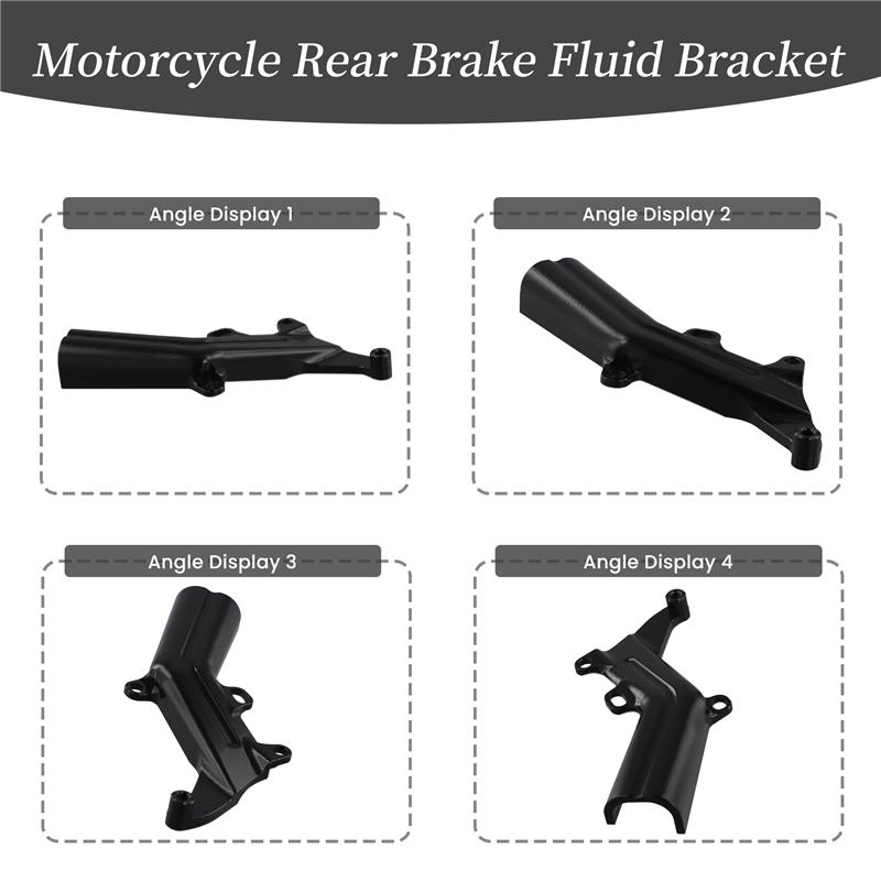 

A28G-Motorcycle Rear Brake Fluid Bracket Oil Bracket For Ducati Streetfighter V4S V4 S STREETFIGHTER V4 2024 чёрный