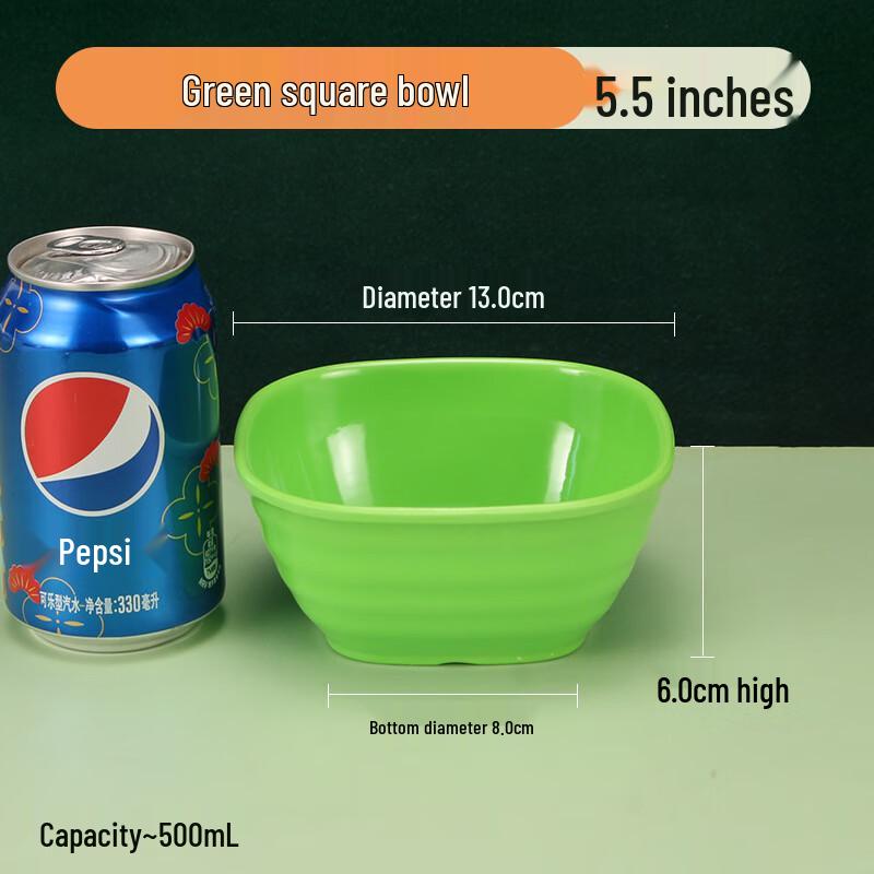 Jingyu Thickened Melamine Rice & Sauce Bowl