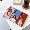Singer Lana Del Rey  Phone Case For Samsung S 24 fe 25 Ultra plus 20 lite 21 30 22 23 24 22 Ultra 5G Fundas