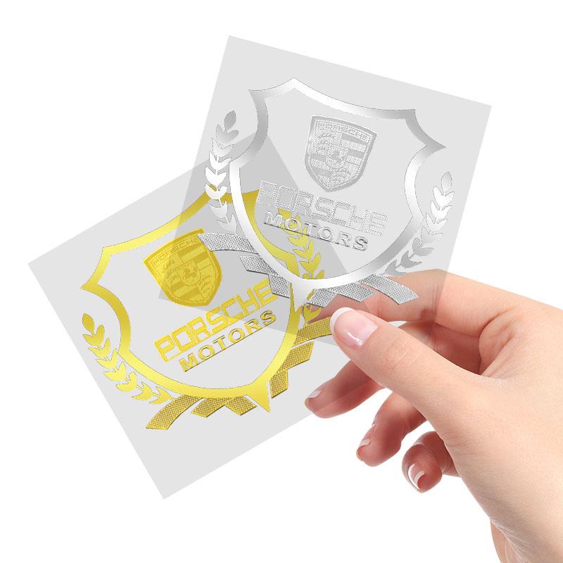 Auto Body Side Window Fuel Tank Trunk Decorative Decals Stickers For Porsche Boxster Cayenne Panamera Macan Cayman 911 918 996 917 991