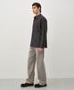 INSILENCE Vintage Washed Denim Shirt Rusty Brown