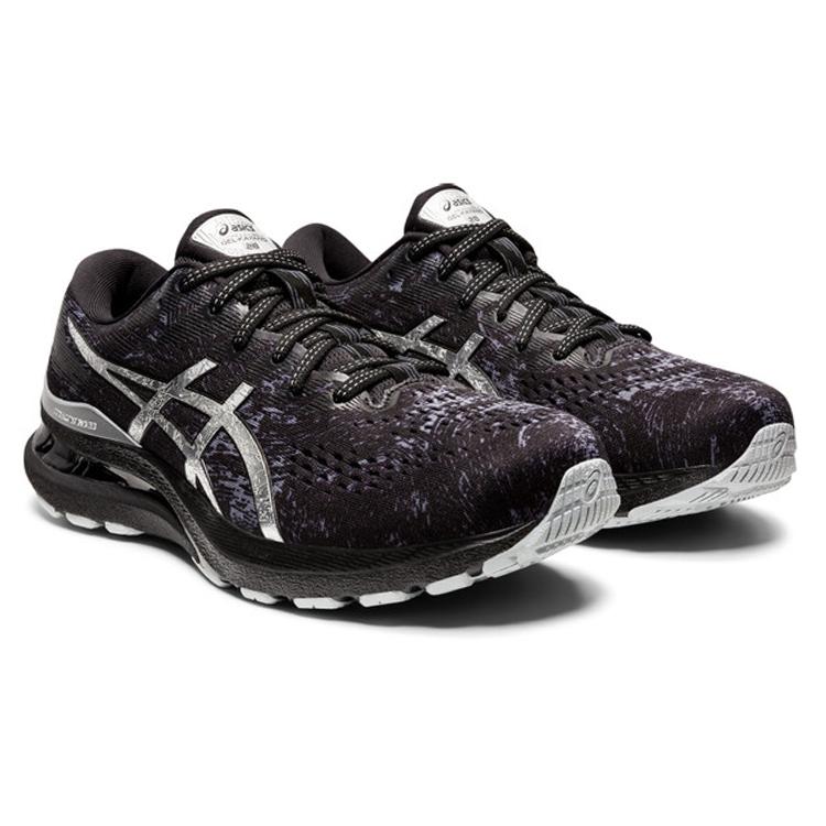New Asics Gel Kayano 28 Platinum Black 1011B342-020