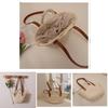 New Fashion Corn Husk Woven Bag Sweet And Fresh Style Handmade Woven Bag For Women Medium Size