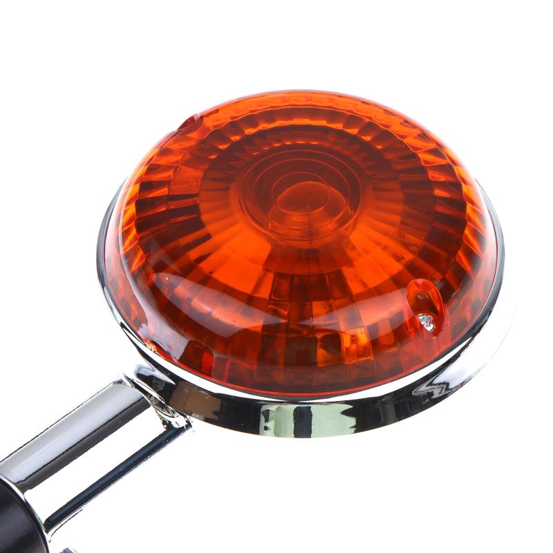 1 Pair Cost-effective Motorcycle Turn Signal Indicator Light Durable Bright Lamp for XV250 XV400 Motorbike Accessory