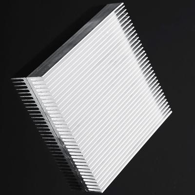 Radiador de alta qualidade 90x90x15mm Dissipador de calor de alumínio Dissipador de calor extrudado para LED Circuito integrado eletrônico refrigerador de resfriamento