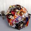 1pc Anime Characters Outdoor Umbrella - Automatic Opening/Closing, Portable 3-Fold Design, 8-Rib Iron Frame - Perfect Gift for Fans, Travelers, D