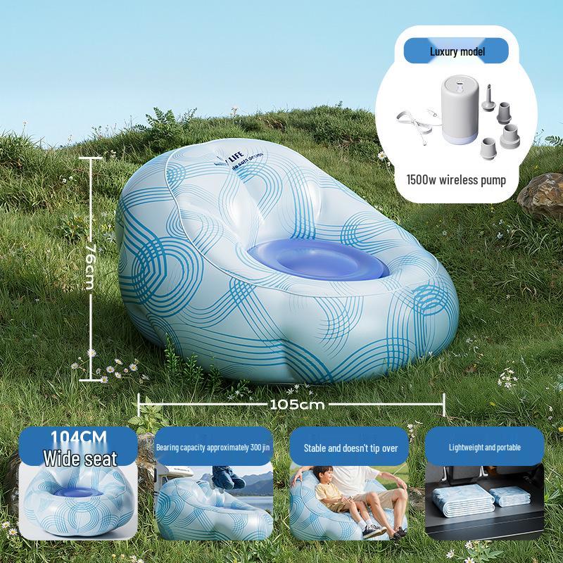 Eco-Friendly Portable Self-Inflating Inflatable Camping Sofa