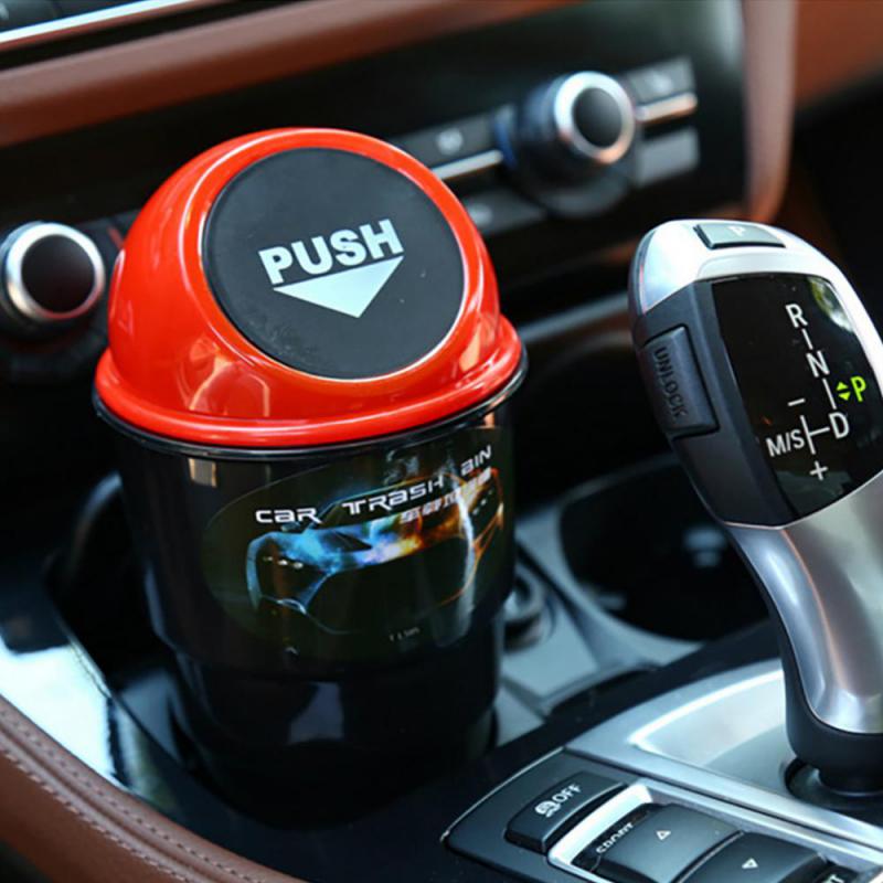 

Автомобильный мусорный бак Универсальный портативный автомобильный креативный мусорный бак Мини-украшение интерьера Автомобильный мусорный бак Автомобильные аксессуары Креативный красный