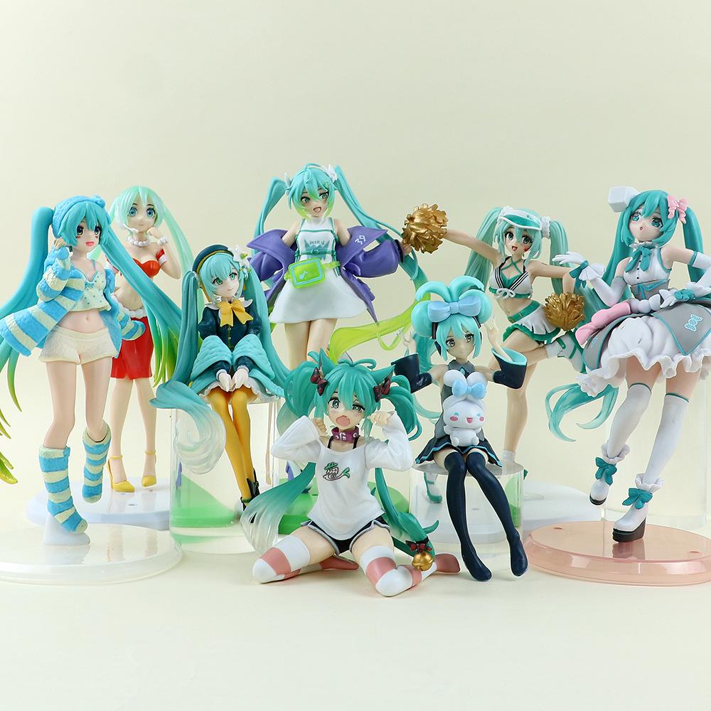 Bishoujo Figure Collection: Hatsune Miku, Frieren, Mushoku Tensei & Elaina Figurine