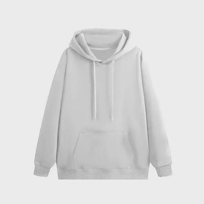 Boys' Trendy Hong Kong Style Loose Fit Solid Hoodie with Custom LOGO