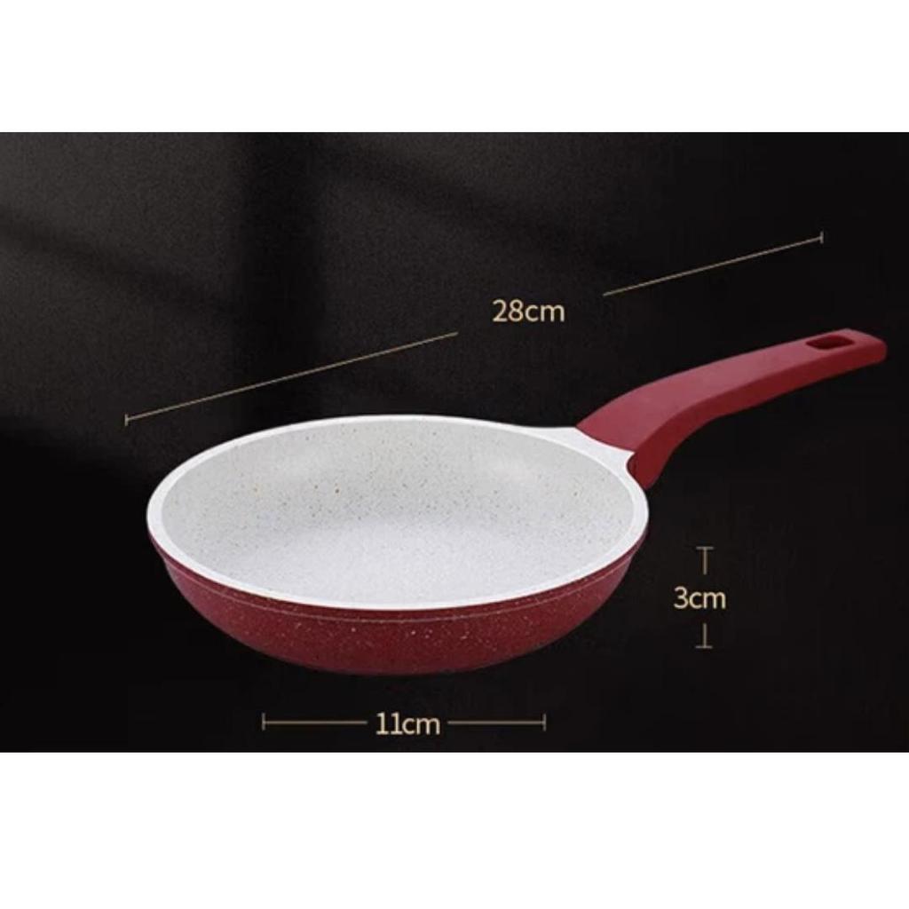 SSN Non-Stick Mini Frying Pan, Small Flat-Bottom Pan, Egg Cooking Tool, Fried Egg Pan, Breakfast Pan, Small Skillet, 14cm