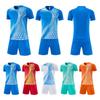 In-Stock Men's & Women's Breathable Team Football Uniform: Sweat-Wicking Jersey & Training Suit