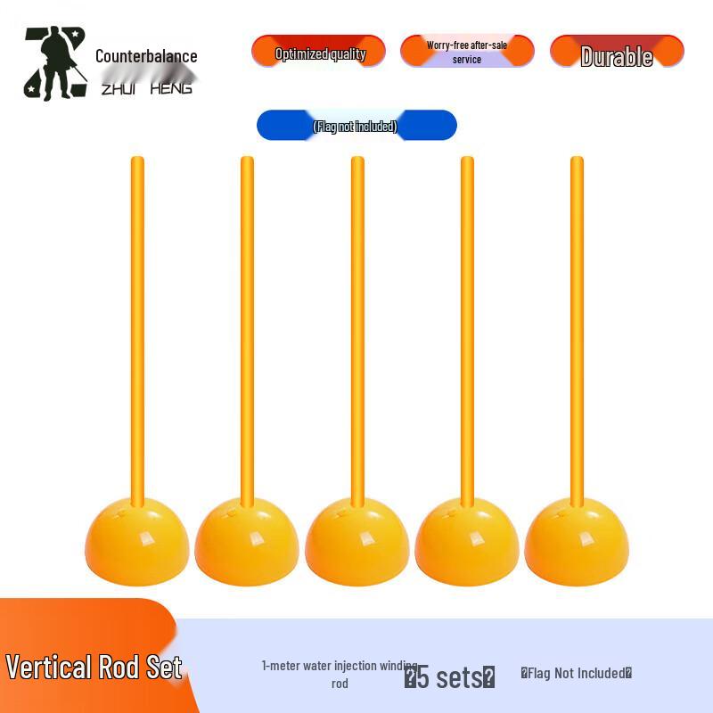 Football Training Slalom Poles & Corner Flags