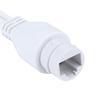 POE Adapter Cable NonStandard Waterproof Injector Splitter  12V(White )