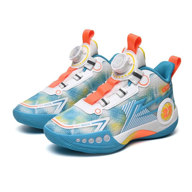 

Fitness summer tide brand rotating trend children s running shoes men s shoes running buckle sports shoes basketball shoes women s price is excellent 39
