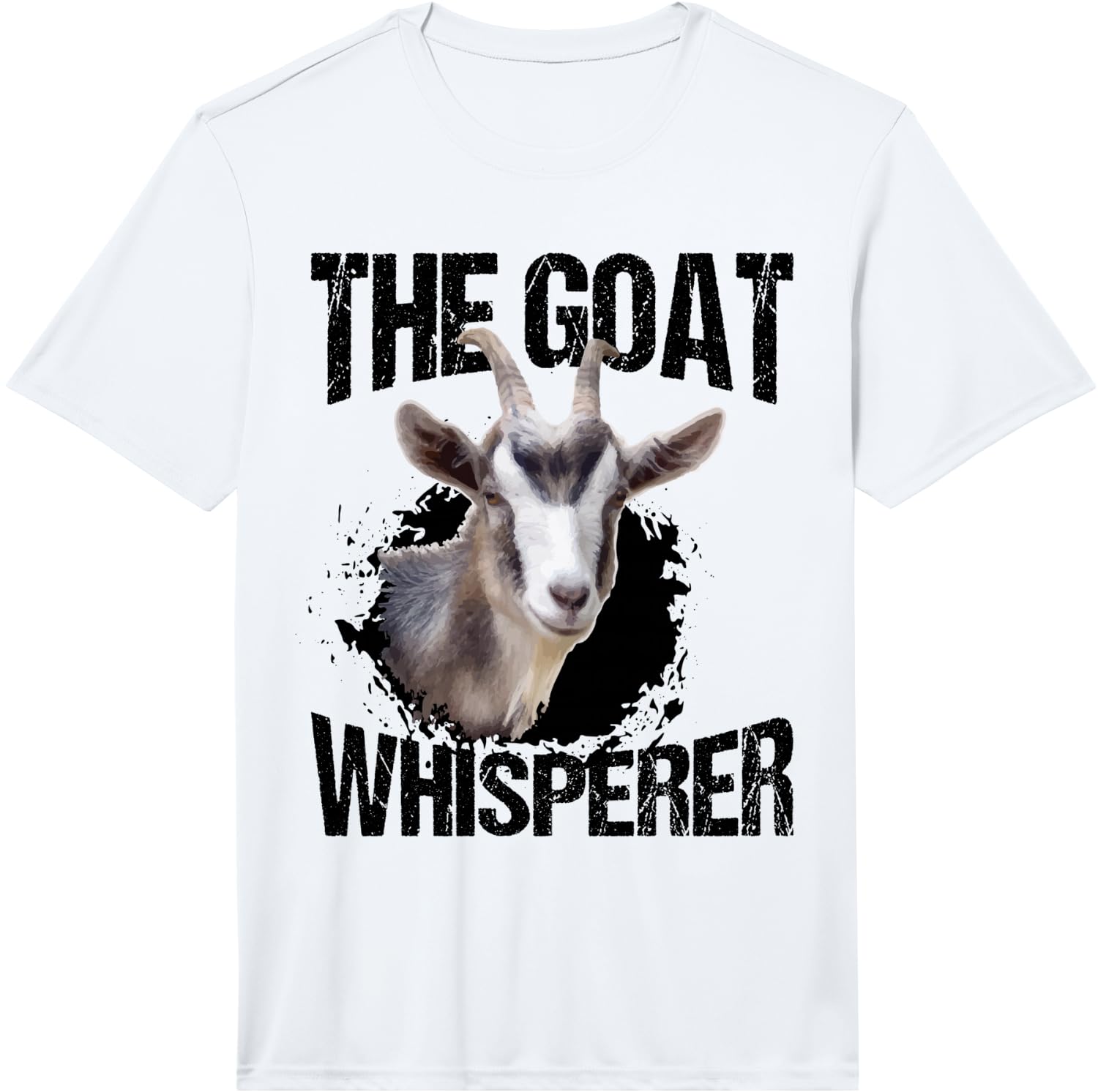 The Goat Whisperer Goat Lover for Farmer Gift Performance T-Shirt Unisex T-Shirt M