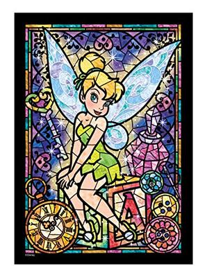 266-piece Jigsaw Puzzle Tinker Bell Stained Glass Gyutto Series [Stained Art] (18.2 X 25.7 Cm)