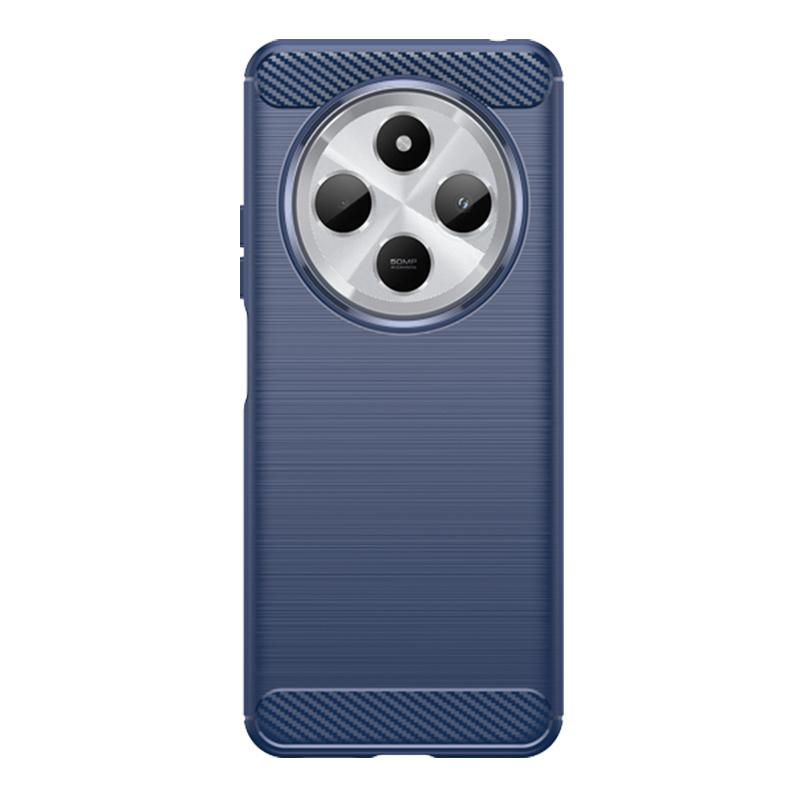 For Poco C75 Case Cover Xiaomi Poco C75 Capa Shockproof Armor Phone Bumper Carbon Fibre Back TPU Soft Cover Poco C75 C 75 Fundas