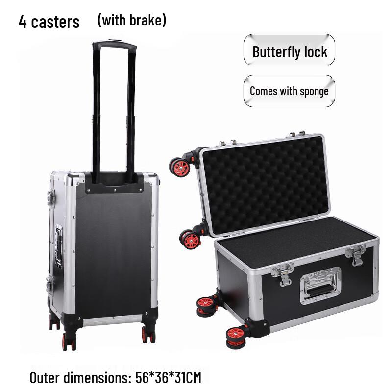 Lingbing Shockproof Camera Equipment Rolling Case