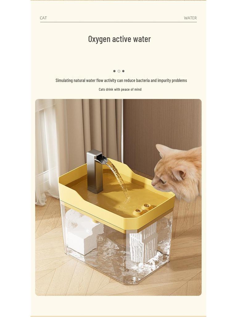 Intelligenter Haustier-Trinkbrunnen mit automatischem Zirkulations-Filtersystem