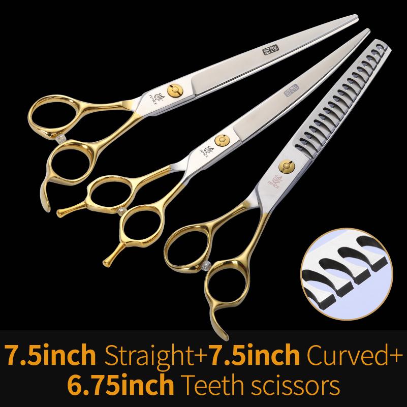 Fenice JP440C Steel Professional Pet Scissors