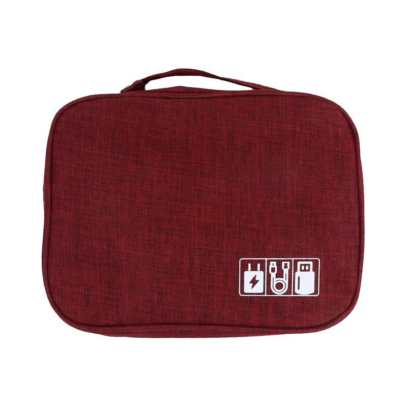 Waterproof Cable Storage Bag Portable USB Charger Organizer For Digital Electronics Travel Data Line Management
