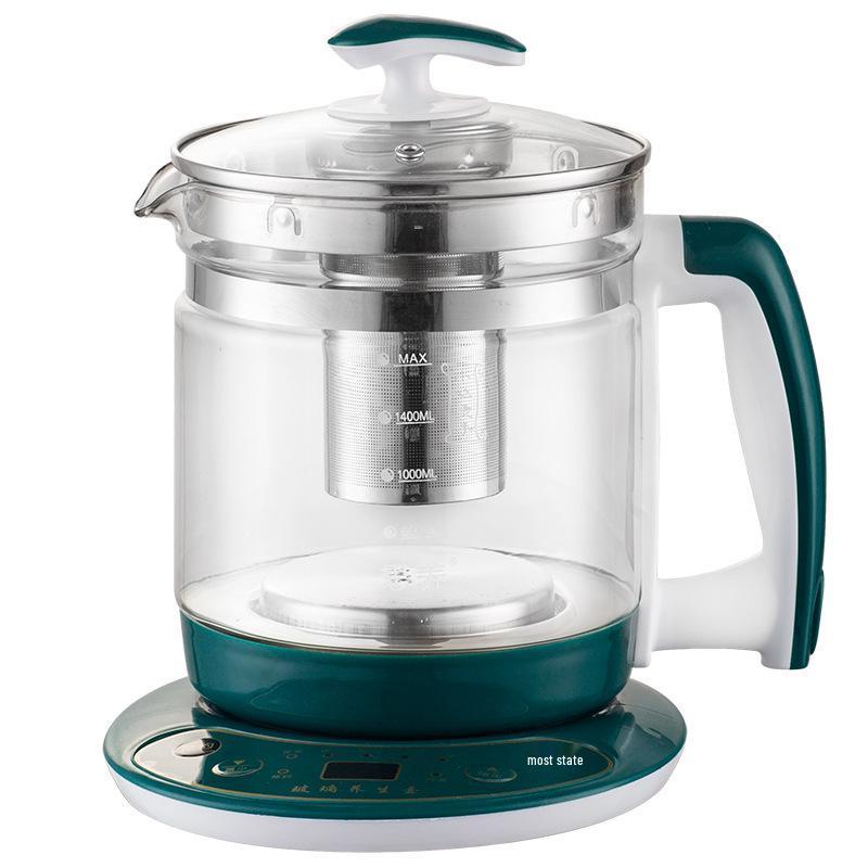 Health Pot Holiday Gift: Large Capacity Automatic Glass Electric Tea Maker
