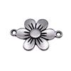 Filigree Diamond Shaped Connectors Ornate Multi Loop Links For Jewelry